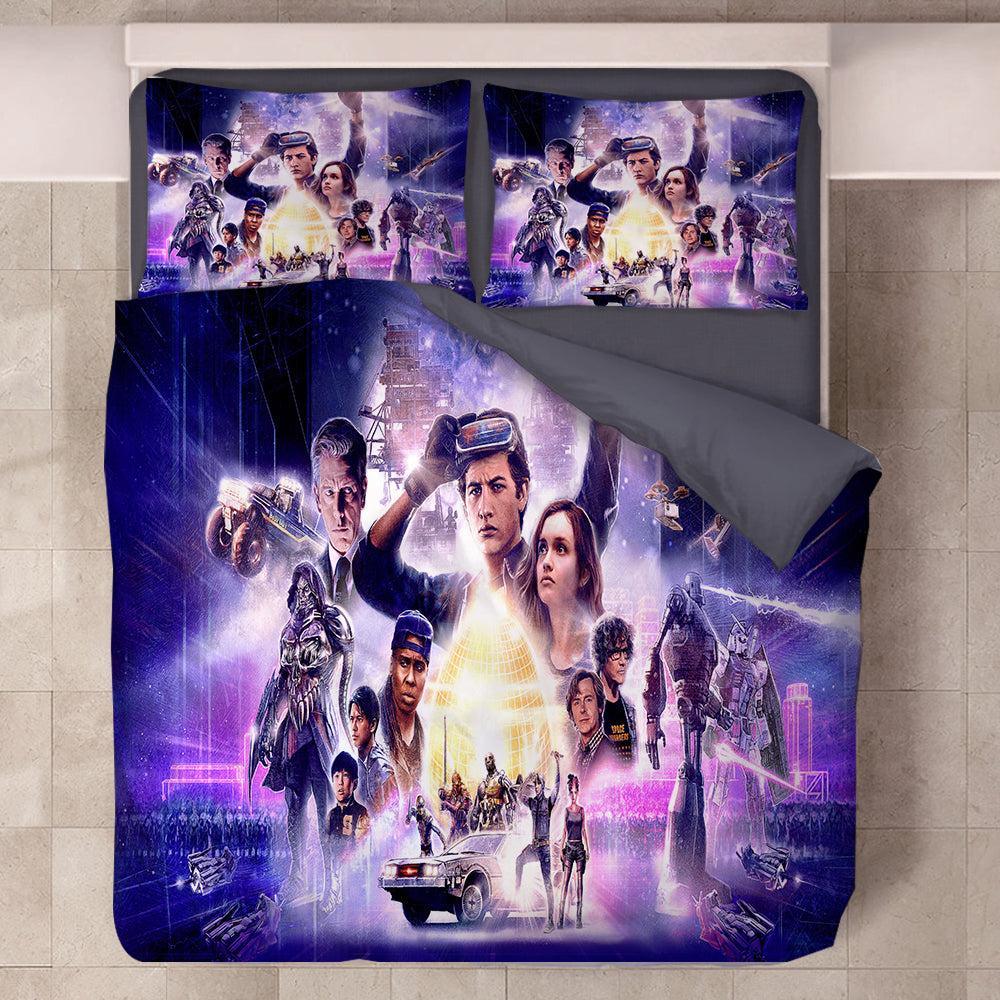 Ready Player One #2 Duvet Cover Quilt Cover Pillowcase Bedding Set Home Bedroom Decor