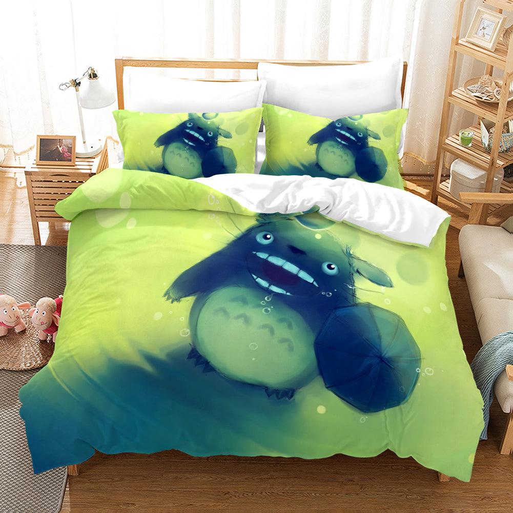 Tonari no Totoro #32 Duvet Cover Quilt Cover Pillowcase Bedding Set Home Decor
