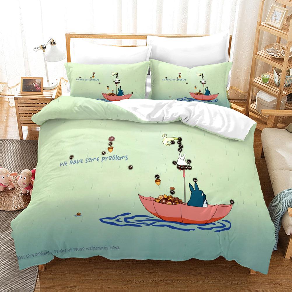 Tonari no Totoro #28 Duvet Cover Quilt Cover Pillowcase Bedding Set Home Decor