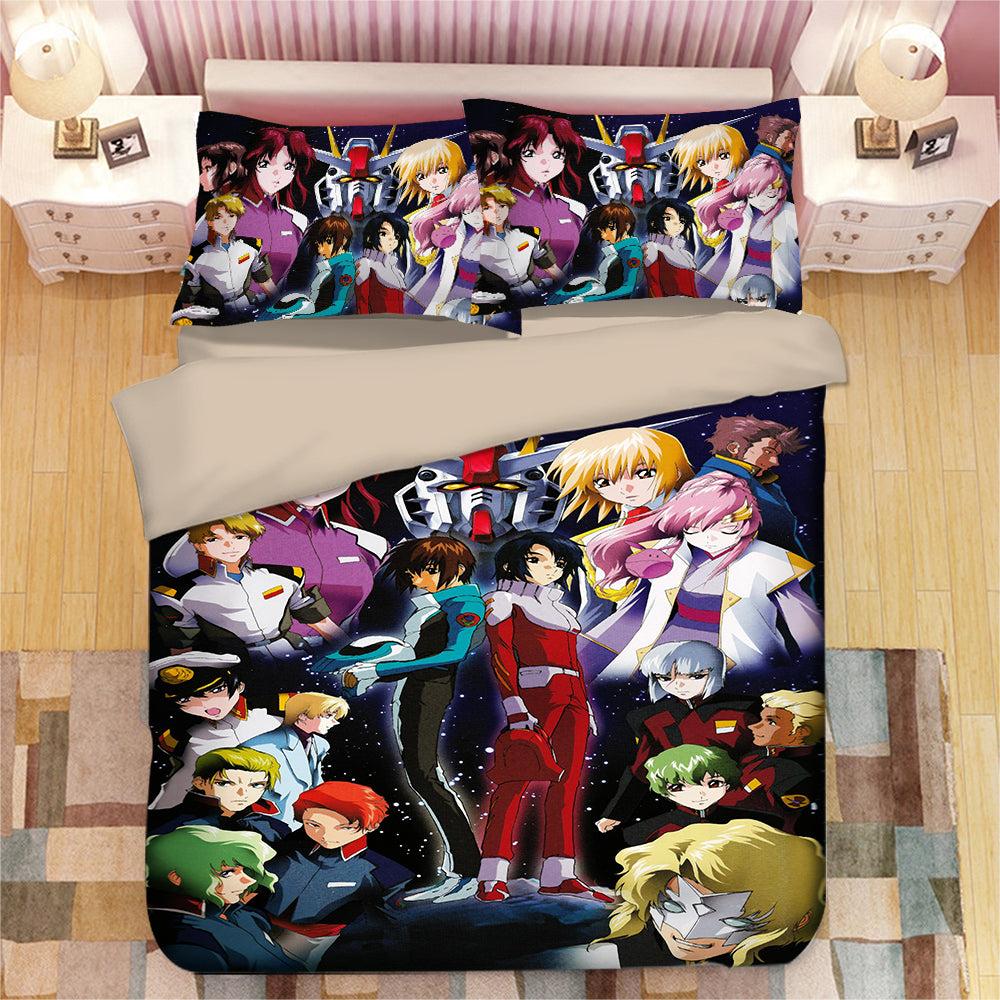 GUNDAM #13 Duvet Cover Quilt Cover Pillowcase Bedding Set Home Bedroom Decor