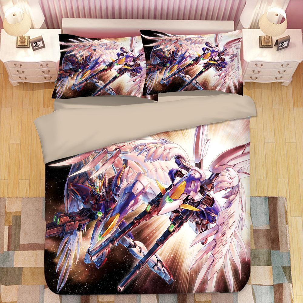 GUNDAM #6 Duvet Cover Quilt Cover Pillowcase Bedding Set Home Bedroom Decor