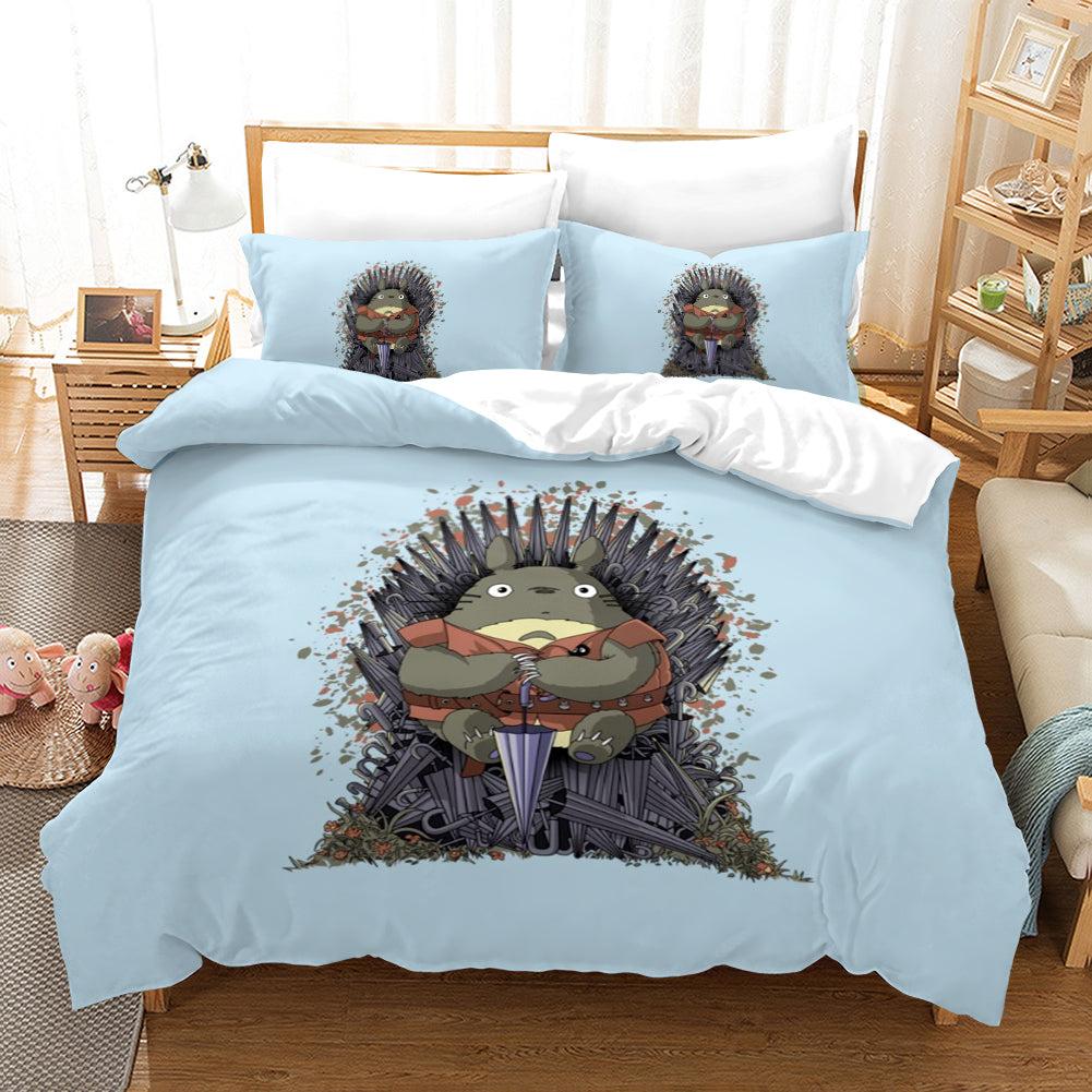 Tonari no Totoro #33 Duvet Cover Quilt Cover Pillowcase Bedding Set Home Decor