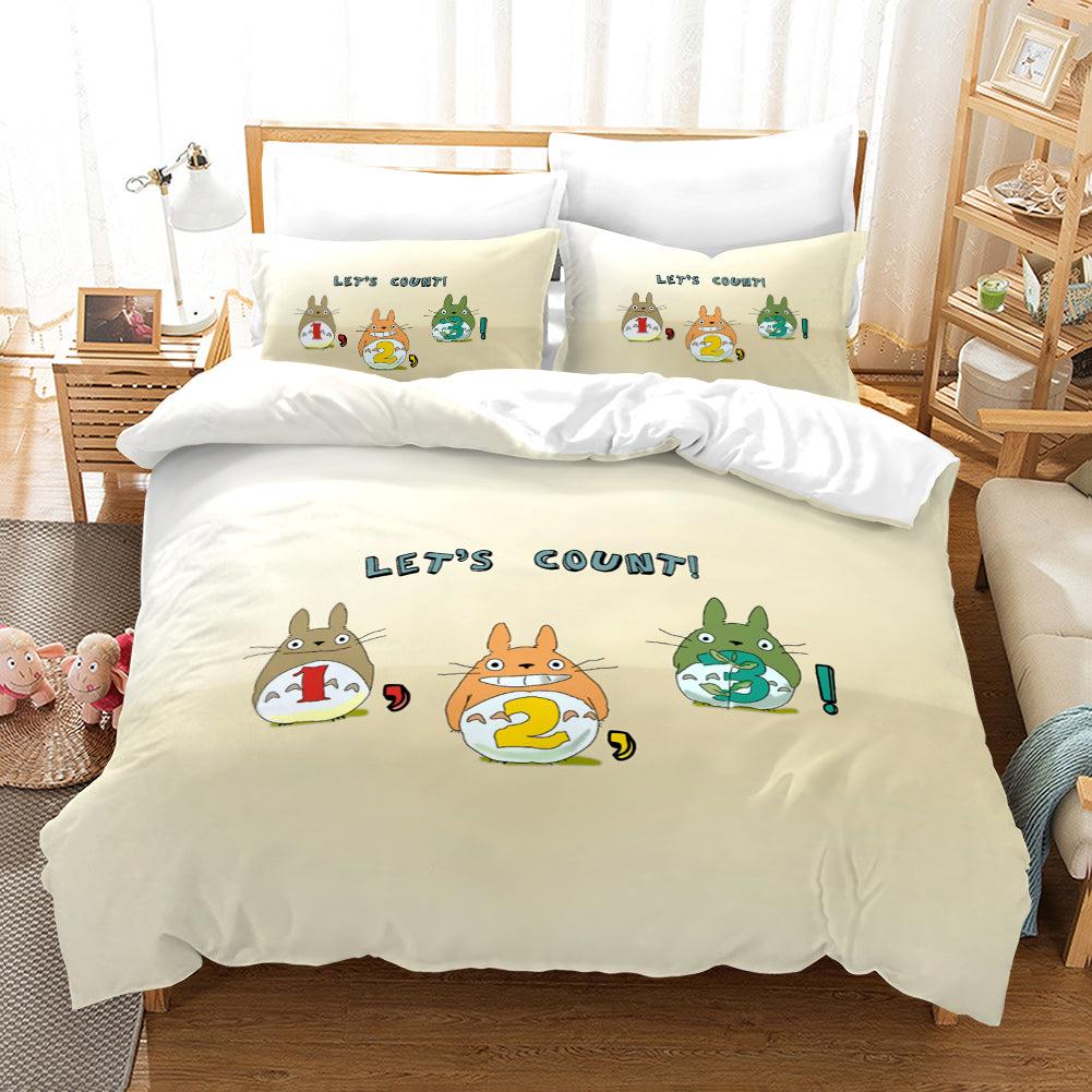 Tonari no Totoro #27 Duvet Cover Quilt Cover Pillowcase Bedding Set Home Decor