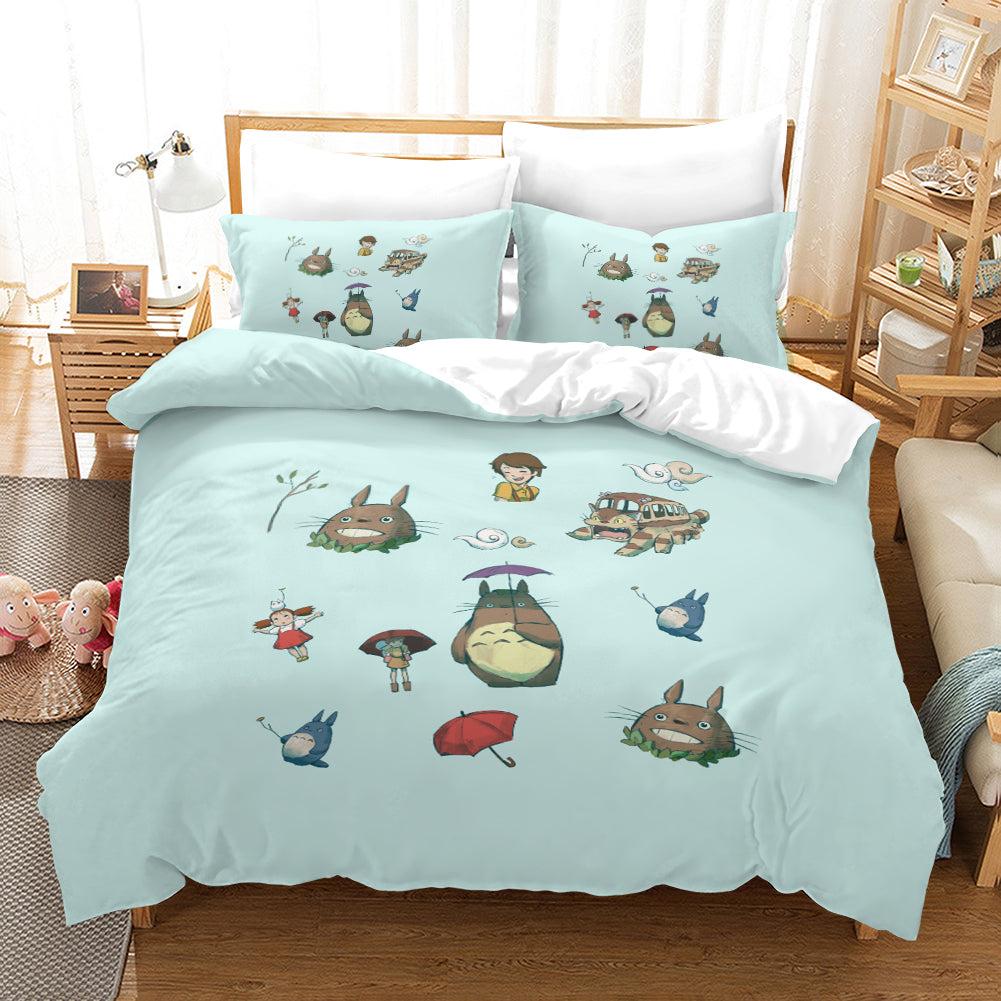 Tonari no Totoro #35 Duvet Cover Quilt Cover Pillowcase Bedding Set Home Decor