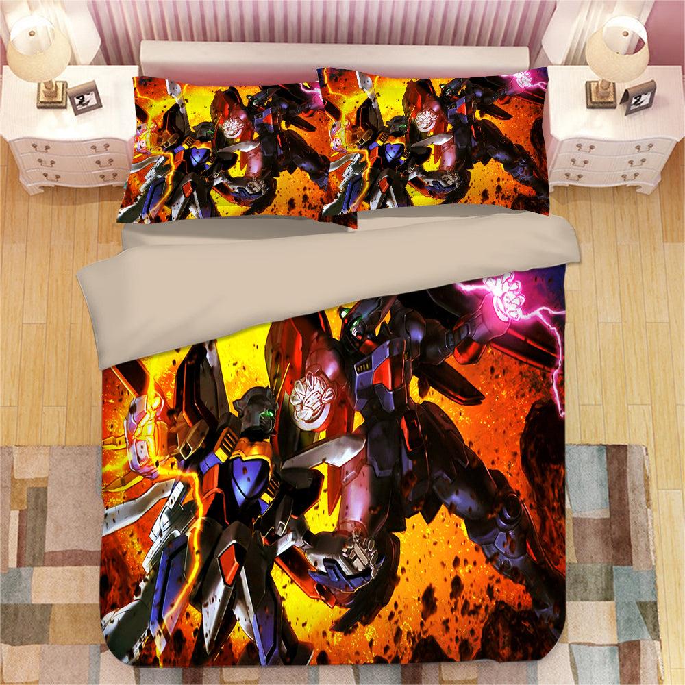 GUNDAM #8 Duvet Cover Quilt Cover Pillowcase Bedding Set Home Bedroom Decor