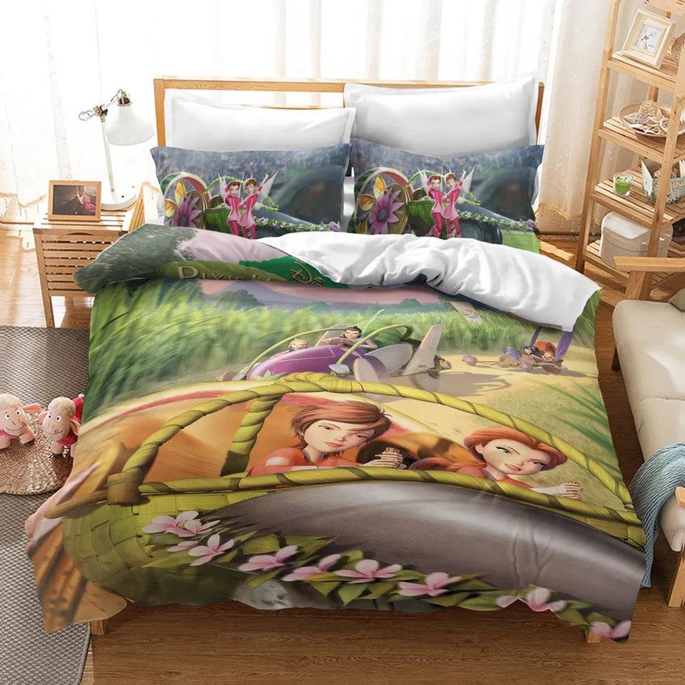 Tinker Bell and the Lost Treasure #13 Duvet Cover Quilt Cover Pillowcase Bedding Set Home Bedroom Decor
