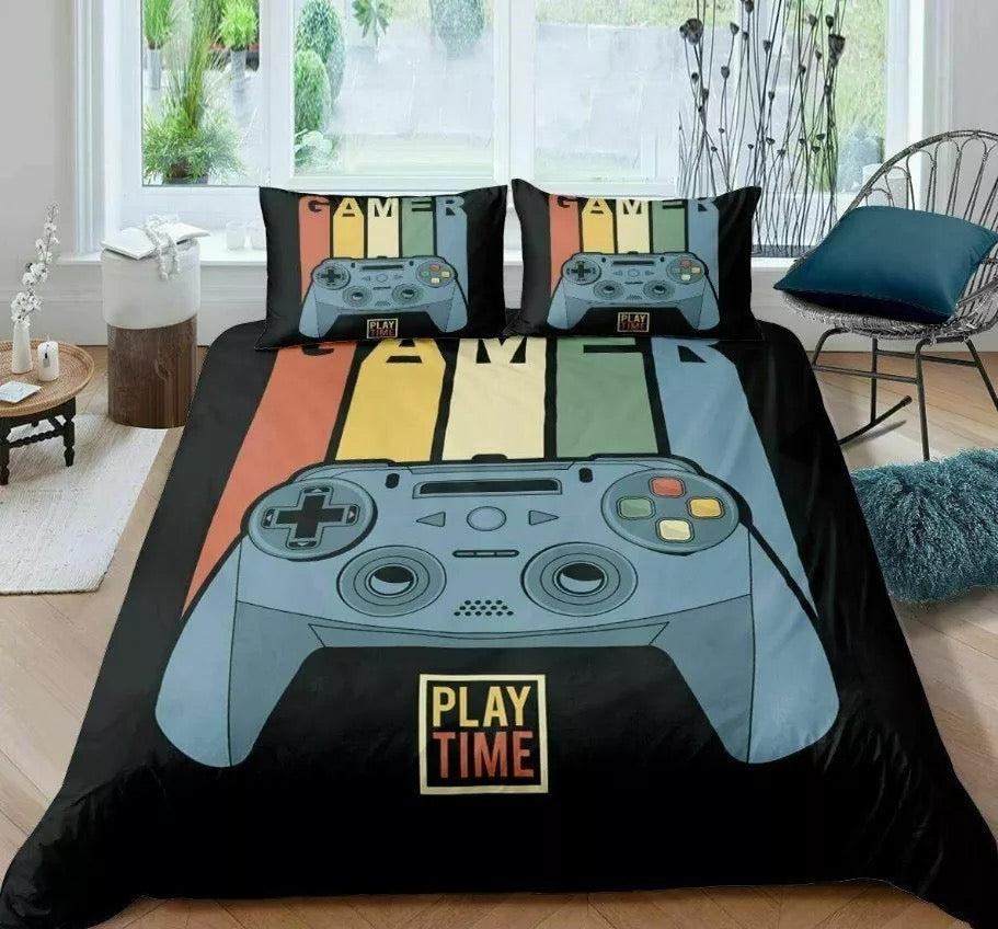 Video Game Gamepad Joystick #3 Duvet Cover Quilt Cover Pillowcase Bedding Set Home Bedroom Decor
