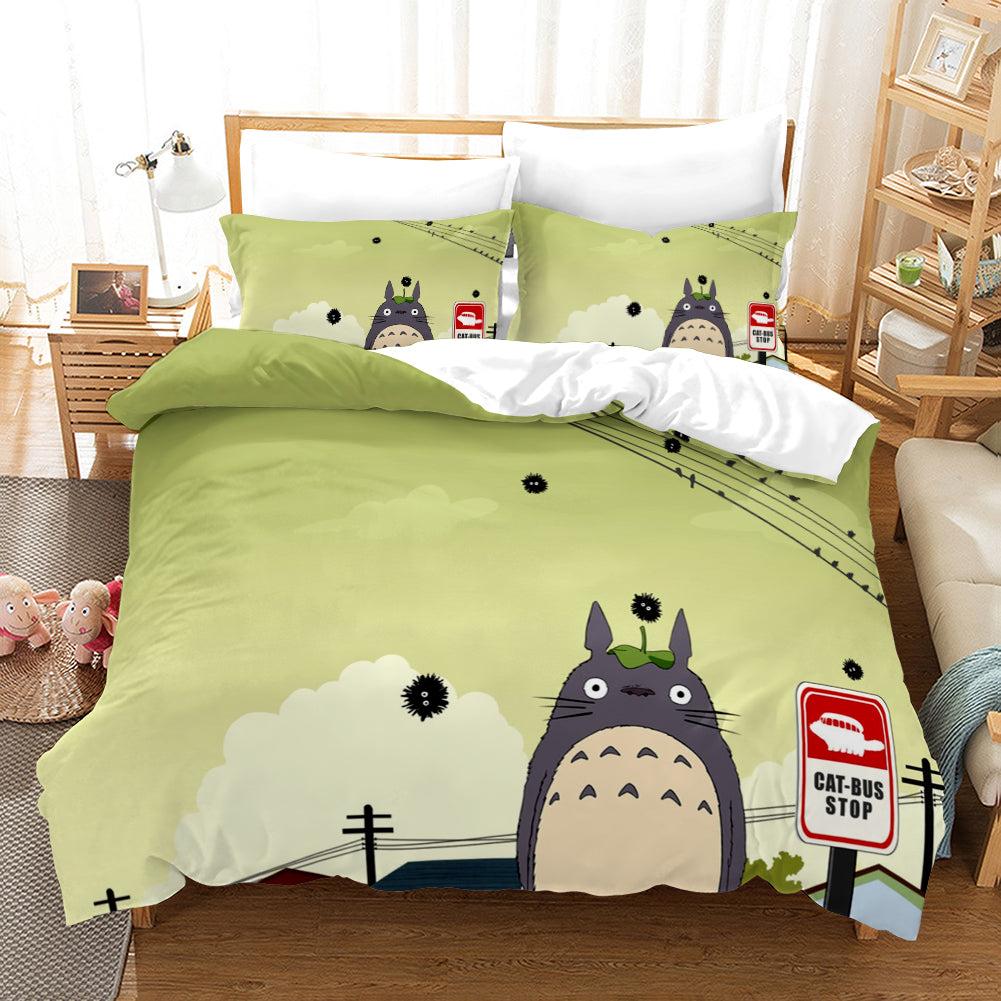 Tonari no Totoro #38 Duvet Cover Quilt Cover Pillowcase Bedding Set Home Decor