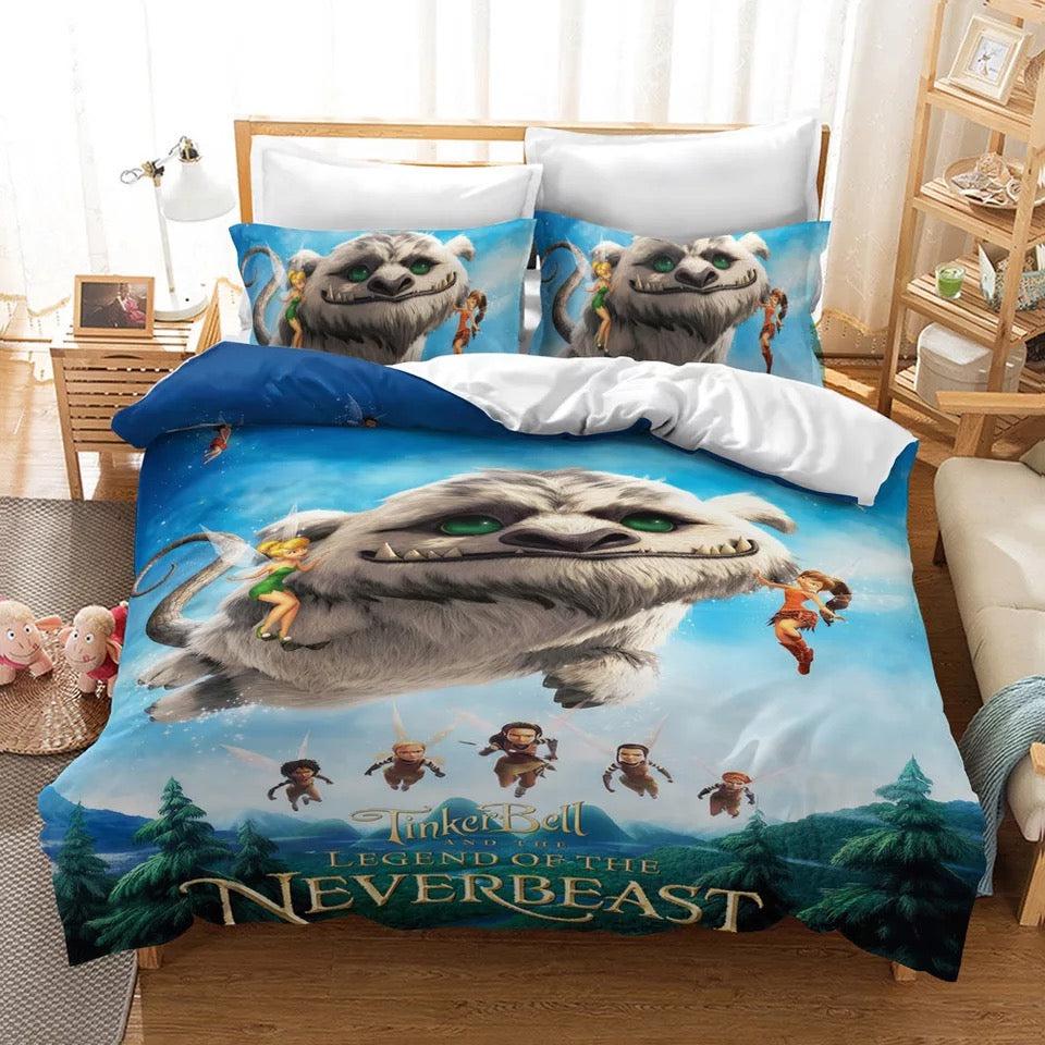 Tinker Bell and the Legend of the NeverBeast #15 Duvet Cover Quilt Cover Pillowcase Bedding Set Home Bedroom Decor