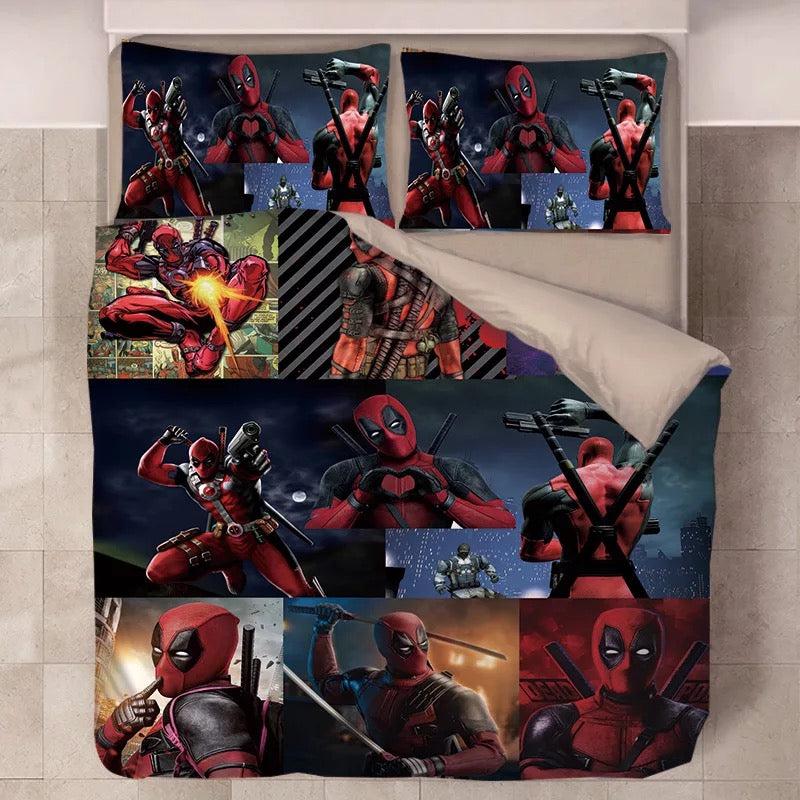 Deadpool X-Men #14 Duvet Cover Quilt Cover Pillowcase Bedding Set Home Decor