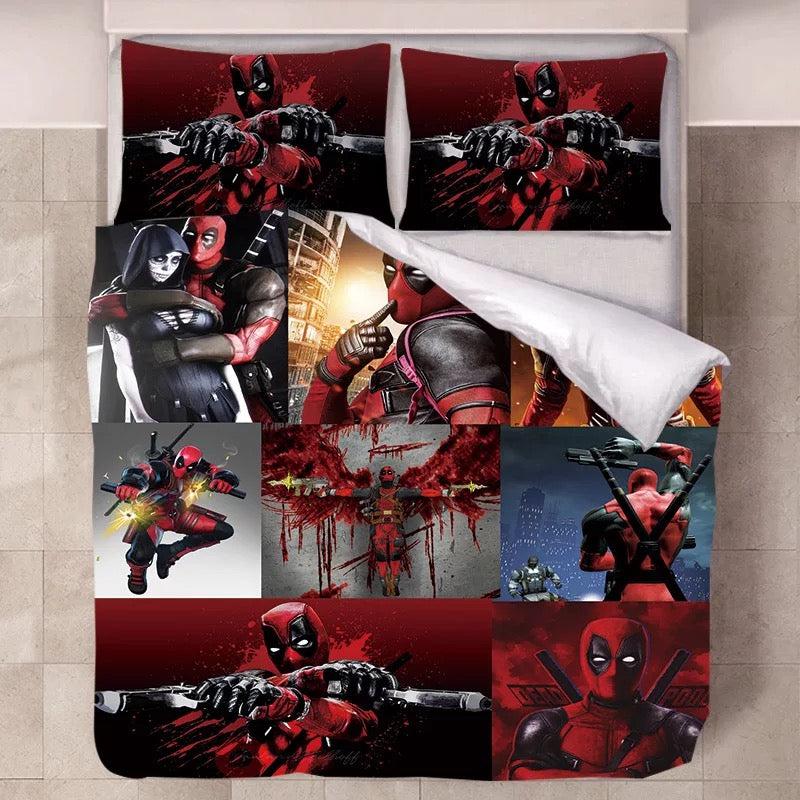 Deadpool X-Men #16 Duvet Cover Quilt Cover Pillowcase Bedding Set Home Decor