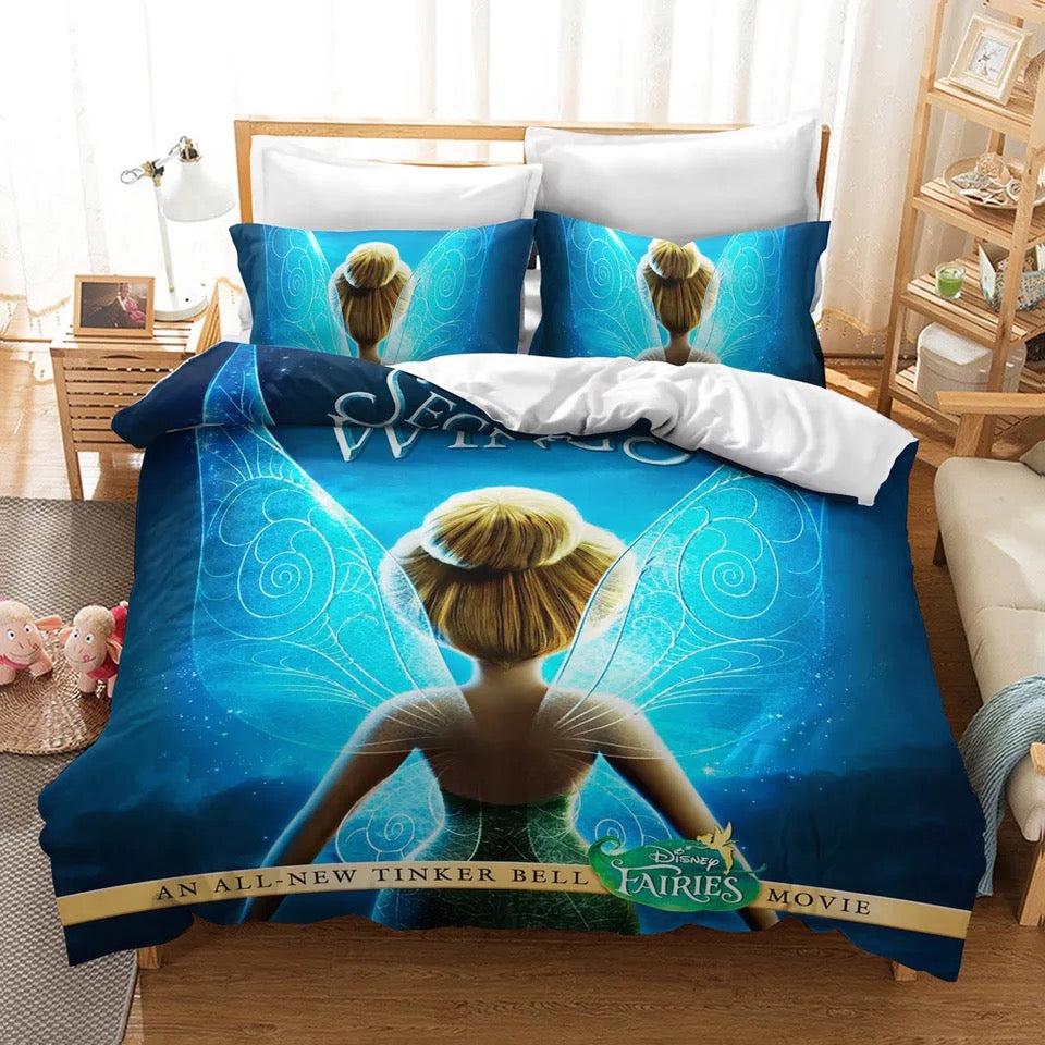 Tinker Bell and the Lost Treasure #12 Duvet Cover Quilt Cover Pillowcase Bedding Set Home Bedroom Decor