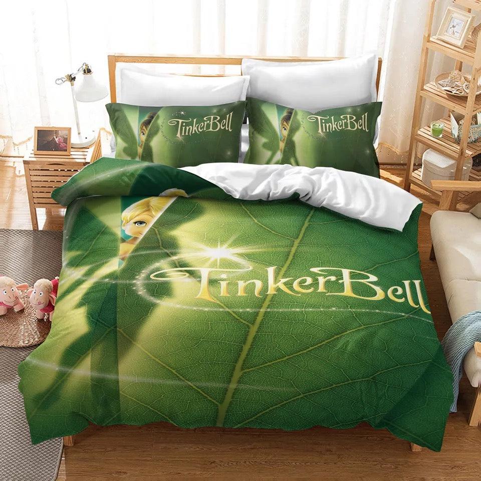 Tinker Bell and the Lost Treasure #3 Duvet Cover Quilt Cover Pillowcase Bedding Set Home Bedroom Decor