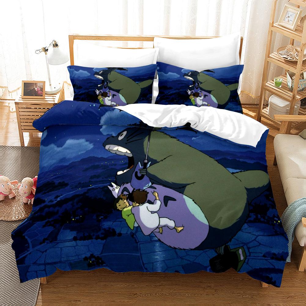 Tonari no Totoro #37 Duvet Cover Quilt Cover Pillowcase Bedding Set Home Decor