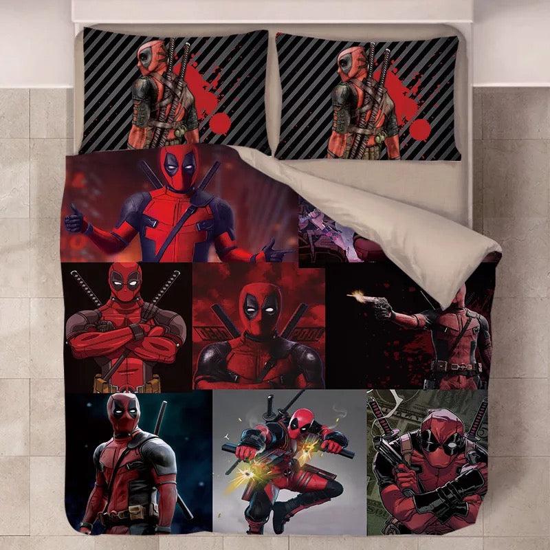 Deadpool X-Men #18 Duvet Cover Quilt Cover Pillowcase Bedding Set Home Decor
