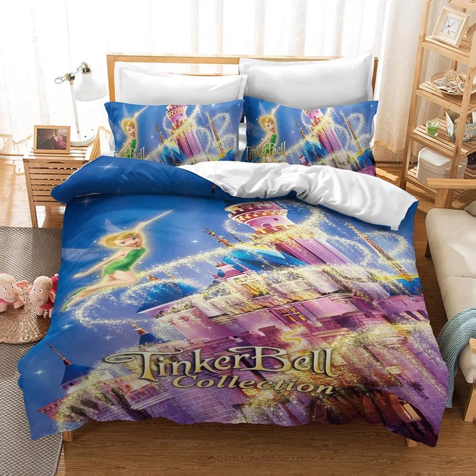 Tinker Bell and the Lost Treasure #9 Duvet Cover Quilt Cover Pillowcase Bedding Set Home Bedroom Decor