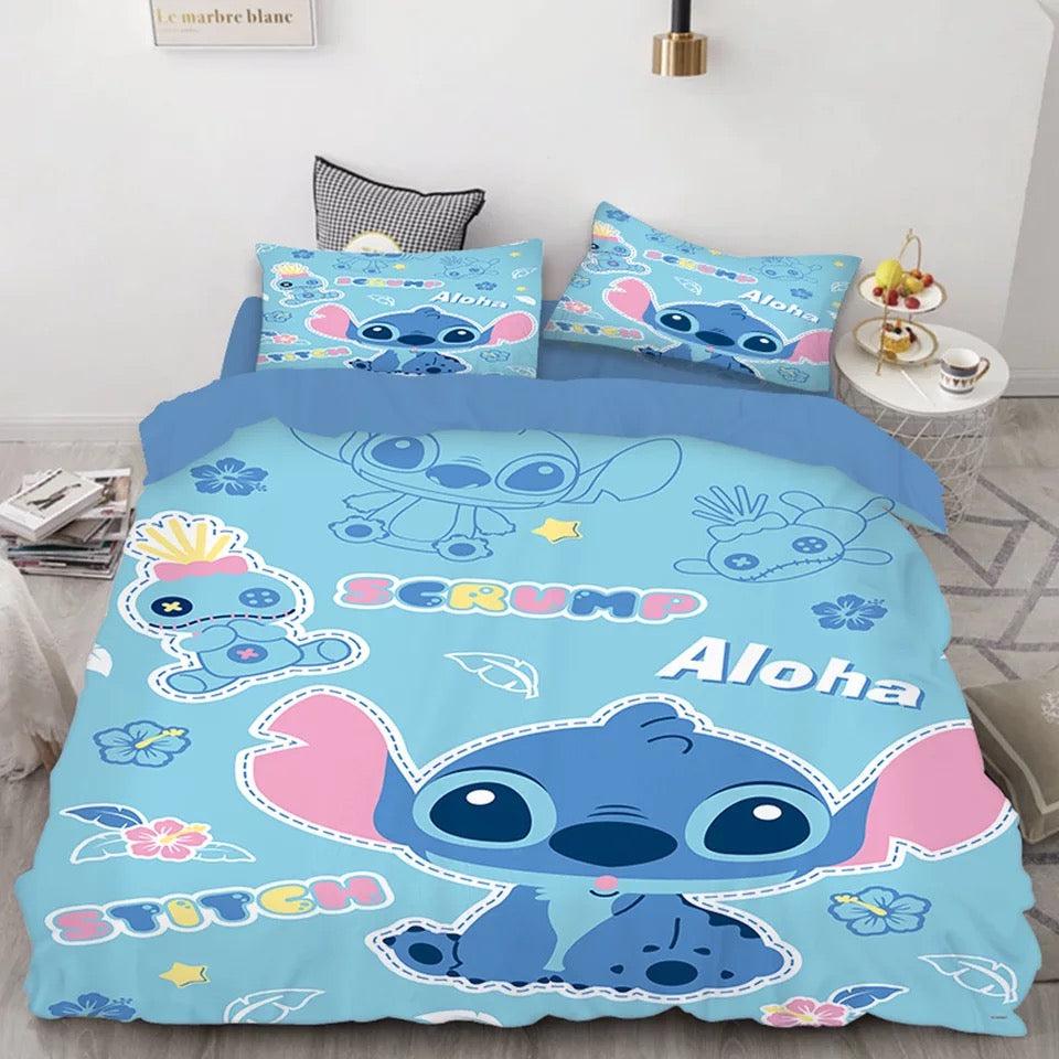 Stitch #5 Duvet Cover Quilt Cover Pillowcase Bedding Set Home Bedroom Decor