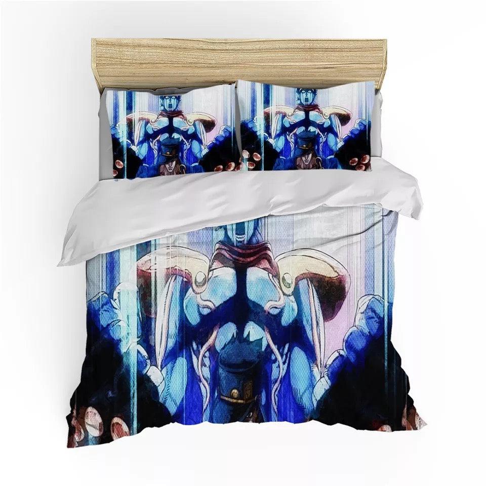 JoJos Bizarre Adventure #10 Duvet Cover Quilt Cover Pillowcase Bedding Set Home Bedroom Decor