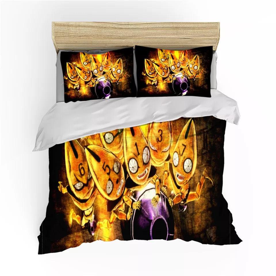 JoJos Bizarre Adventure #7 Duvet Cover Quilt Cover Pillowcase Bedding Set Home Bedroom Decor
