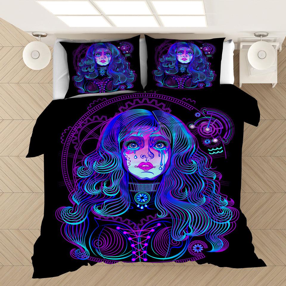Twelve Constellations Virgo #2 Duvet Cover Quilt Cover Pillowcase Bedding Set Home Bedroom Decor
