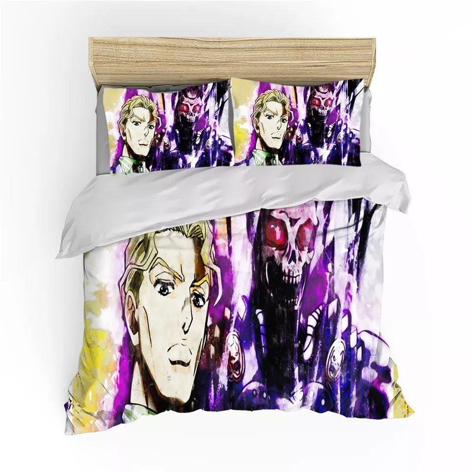 JoJos Bizarre Adventure #6 Duvet Cover Quilt Cover Pillowcase Bedding Set Home Bedroom Decor