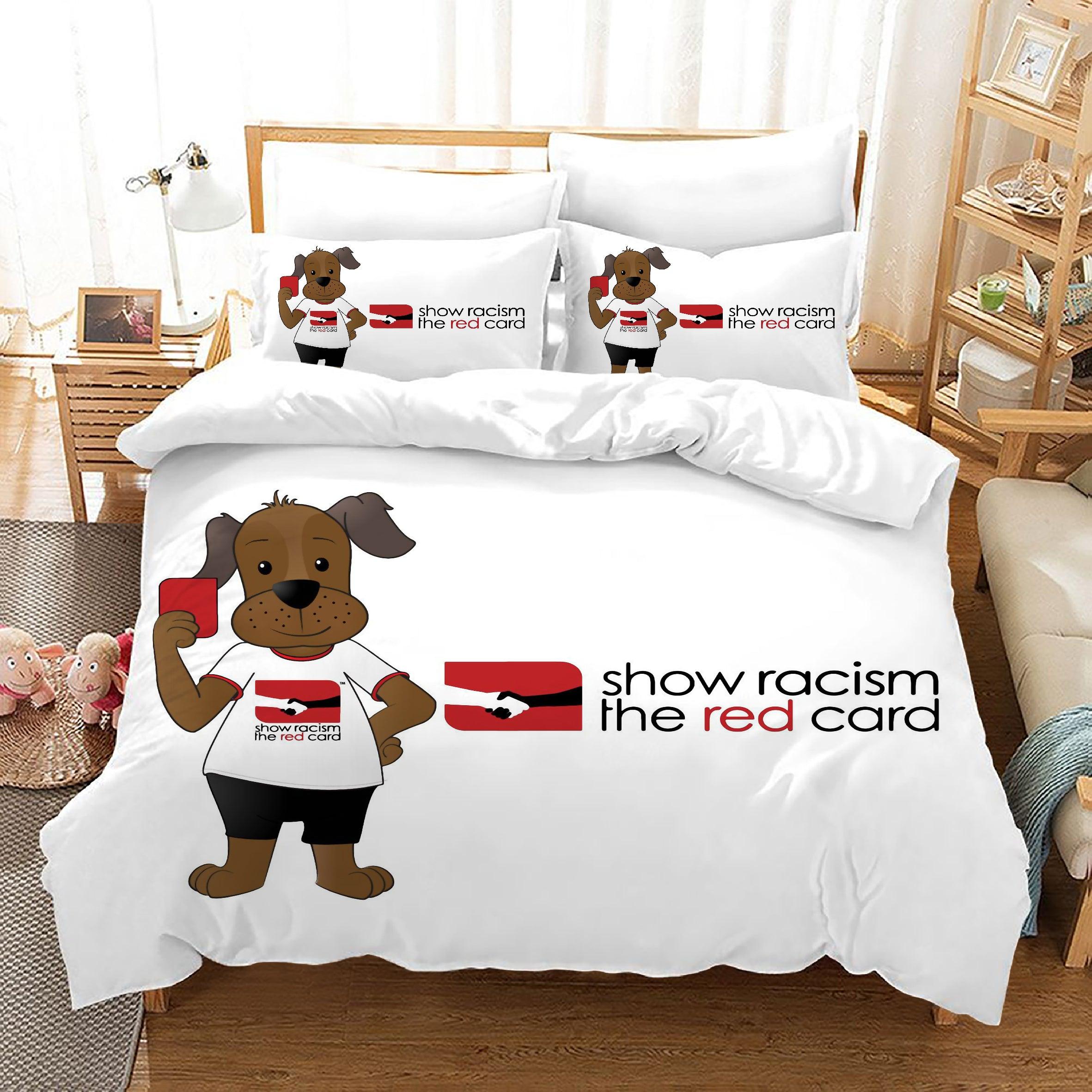 No Racism #11 Duvet Cover Quilt Cover Pillowcase Bedding Set Home Bedroom Decor