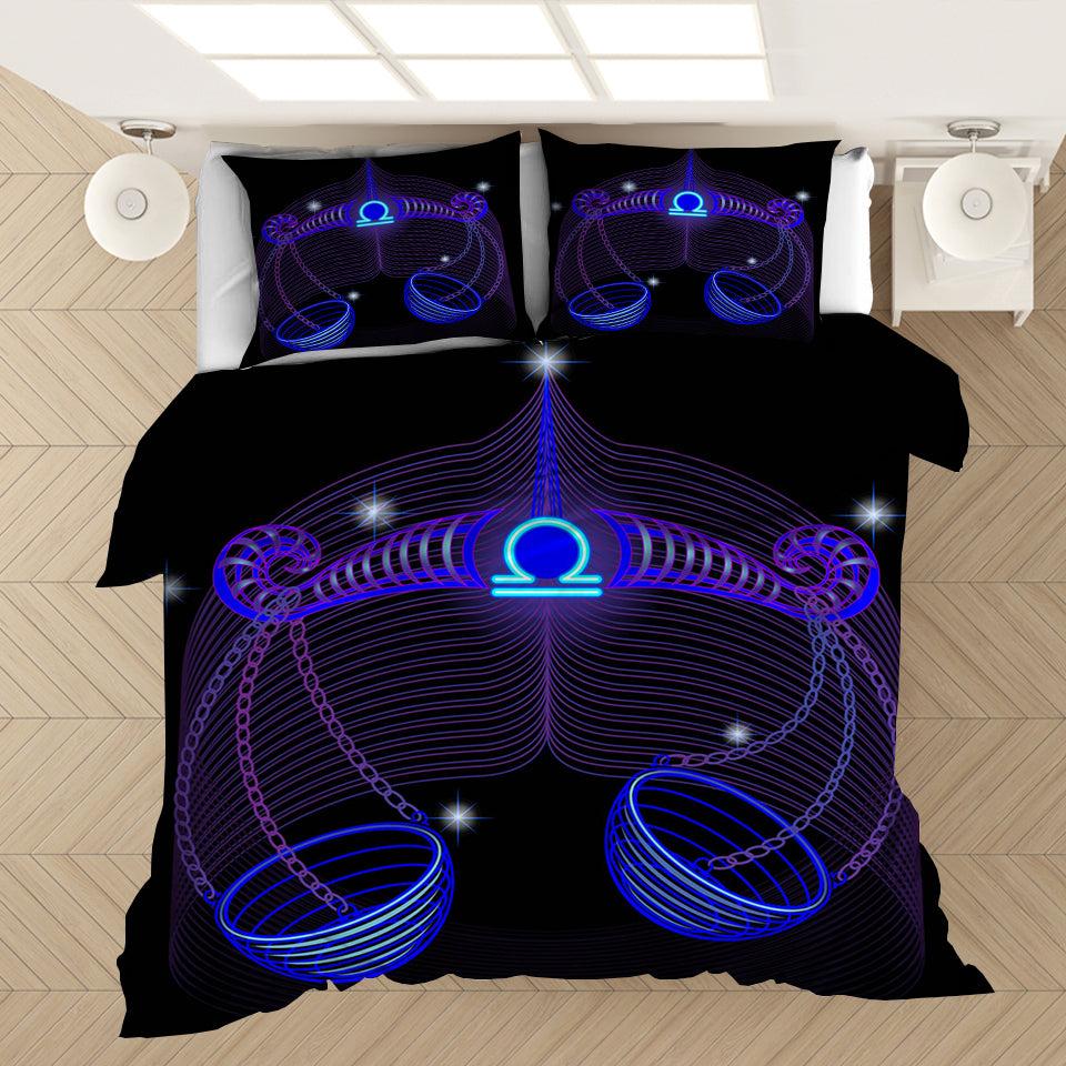 Twelve Constellations Libra #6 Duvet Cover Quilt Cover Pillowcase Bedding Set Home Bedroom Decor