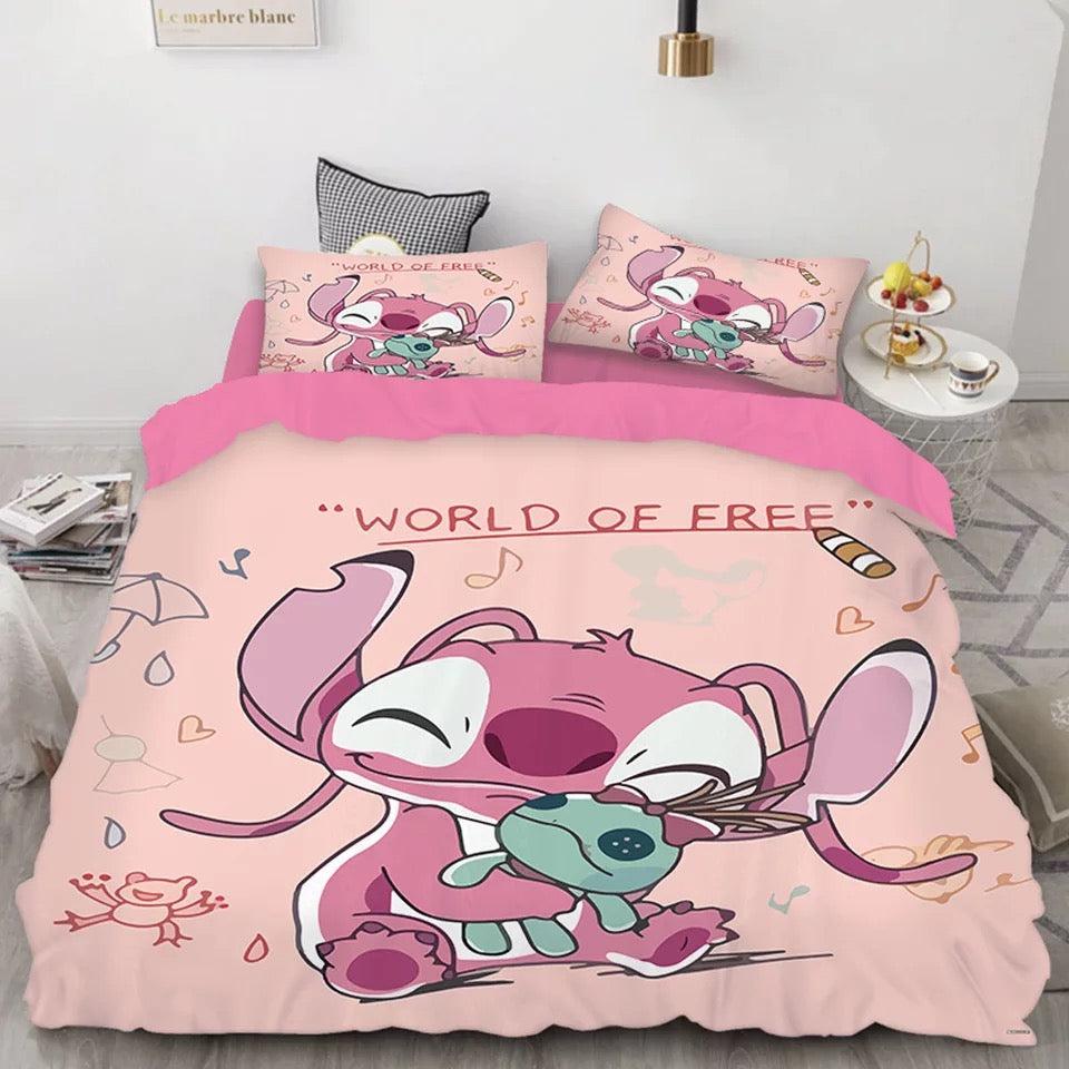 Stitch #3 Duvet Cover Quilt Cover Pillowcase Bedding Set Home Bedroom Decor