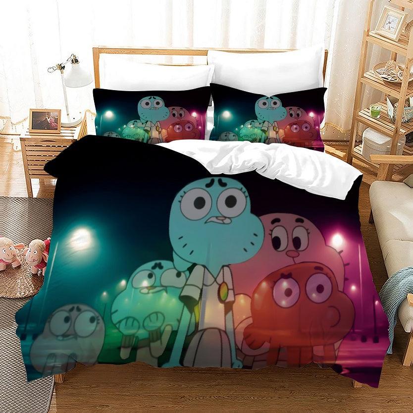 The Amazing World of Gumball #13 Duvet Cover Quilt Cover Pillowcase Bedding Set Home Bedroom Decor