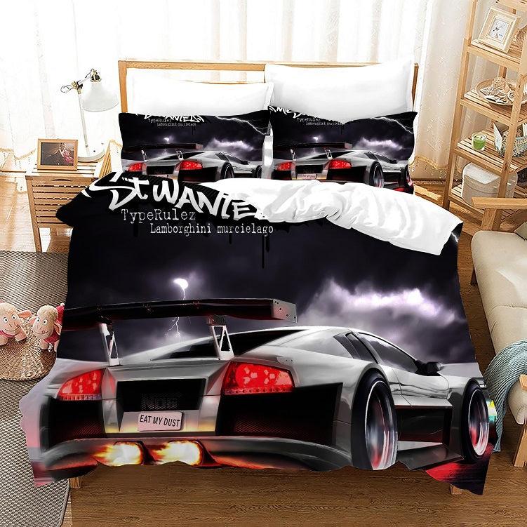 Need for Speed #2 Duvet Cover Quilt Cover Pillowcase Bedding Set Home Bedroom Decor