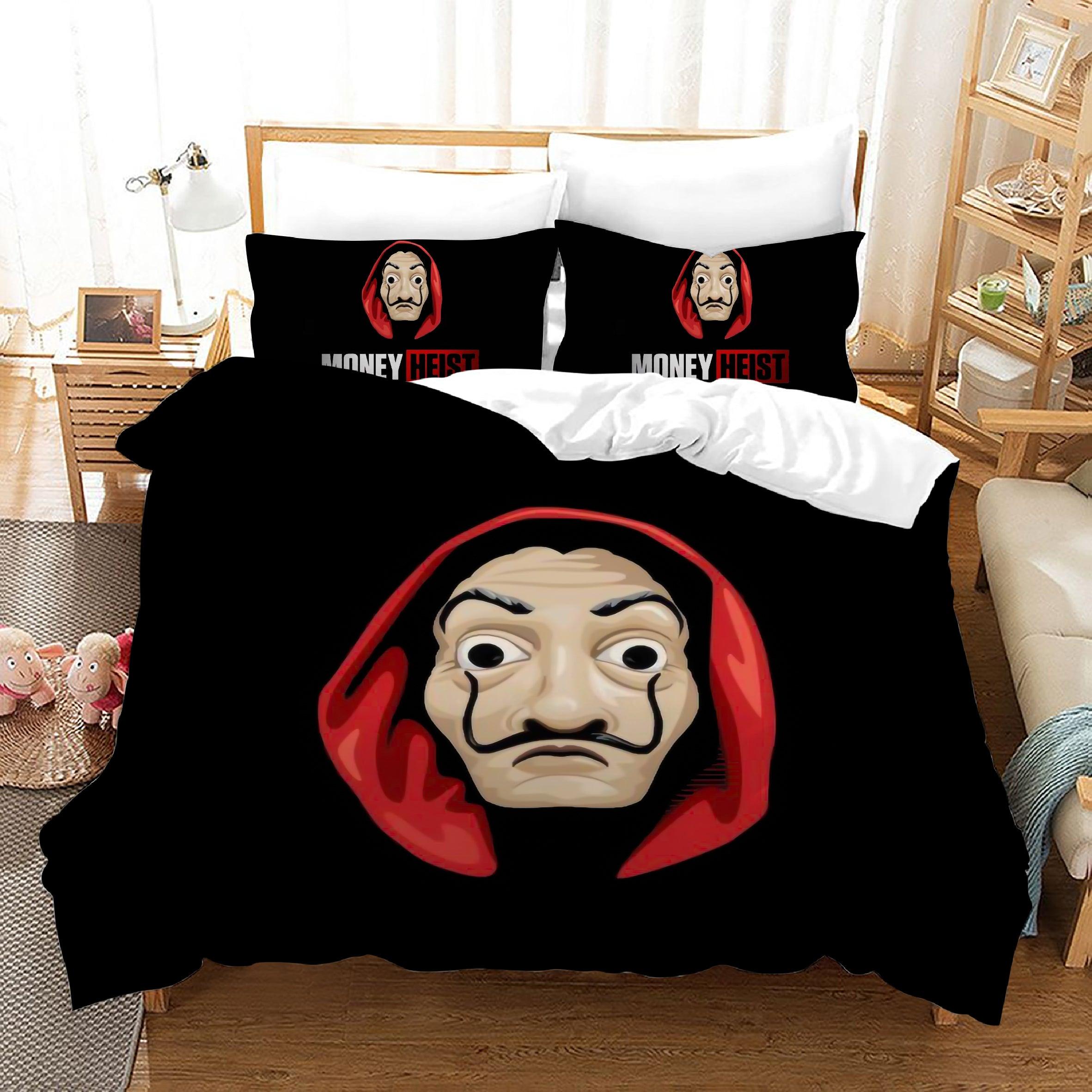 La casa de papel #9 Duvet Cover Quilt Cover Pillowcase Bedding Set Home Bedroom Decor