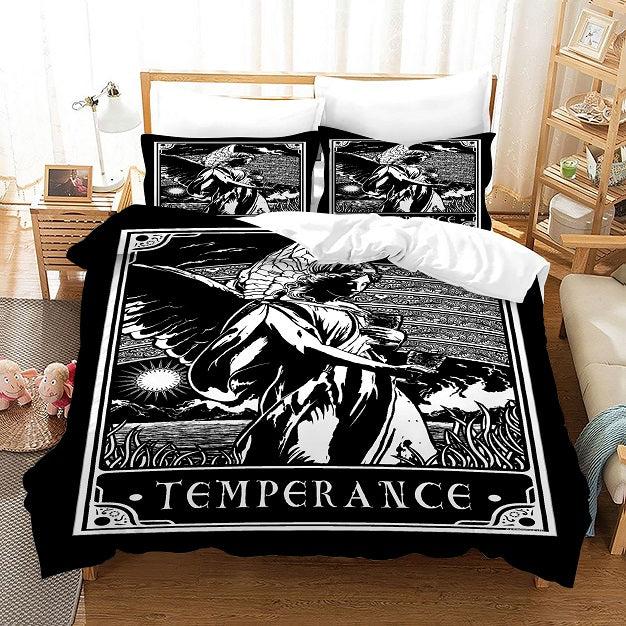 TAROT Temperance #20 Duvet Cover Quilt Cover Pillowcase Bedding Set Home Bedroom Decor