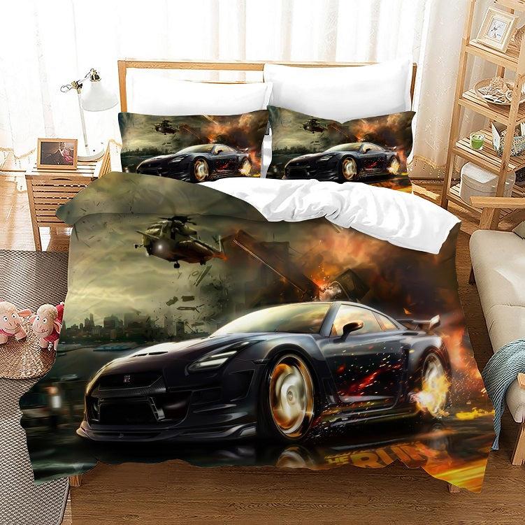 Need for Speed #9 Duvet Cover Quilt Cover Pillowcase Bedding Set Home Bedroom Decor