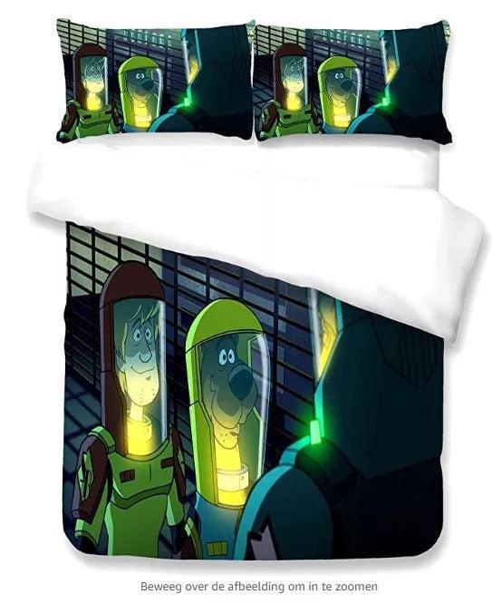 Scooby Doo #2 Duvet Cover Quilt Cover Pillowcase Bedding Set Home Bedroom Decor