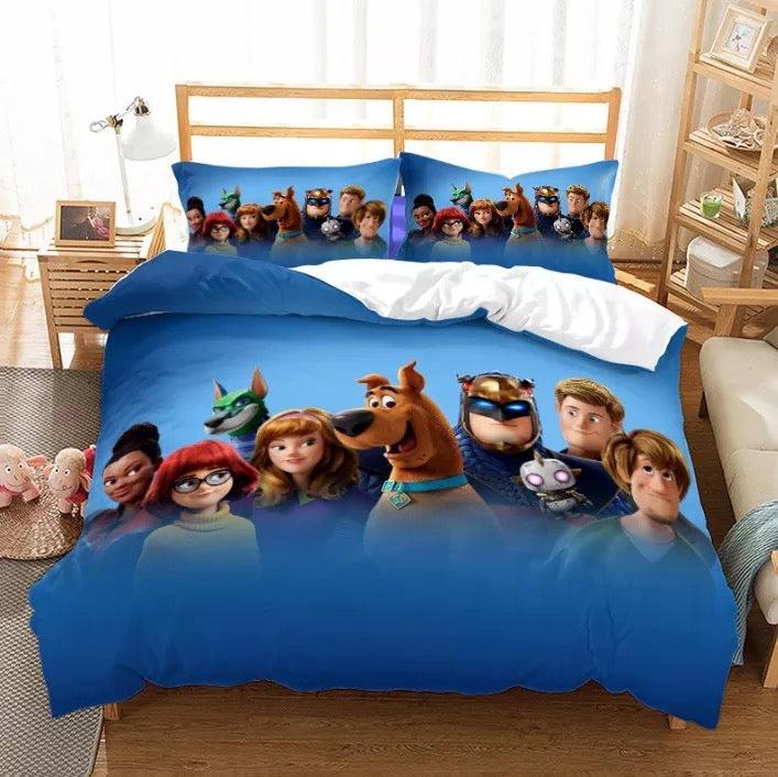 Scooby Doo #8 Duvet Cover Quilt Cover Pillowcase Bedding Set Home Bedroom Decor