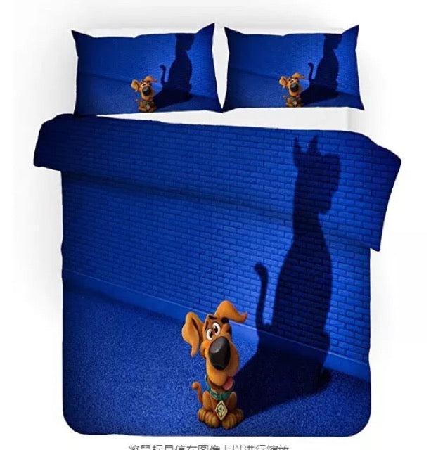 Scooby Doo #9 Duvet Cover Quilt Cover Pillowcase Bedding Set Home Bedroom Decor