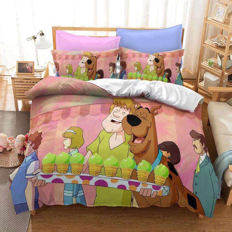 Scooby Doo #10 Duvet Cover Quilt Cover Pillowcase Bedding Set Home Bedroom Decor
