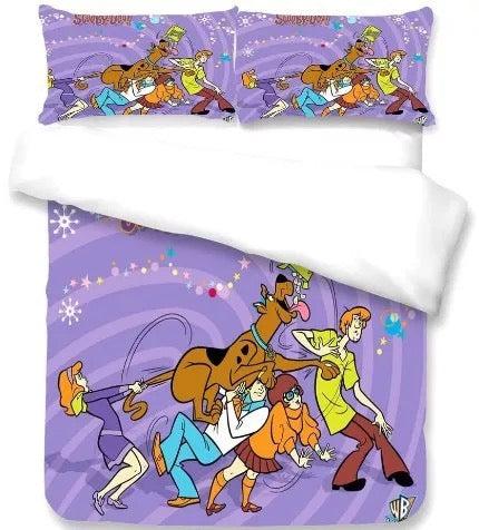 Scooby Doo #11 Duvet Cover Quilt Cover Pillowcase Bedding Set Home Bedroom Decor