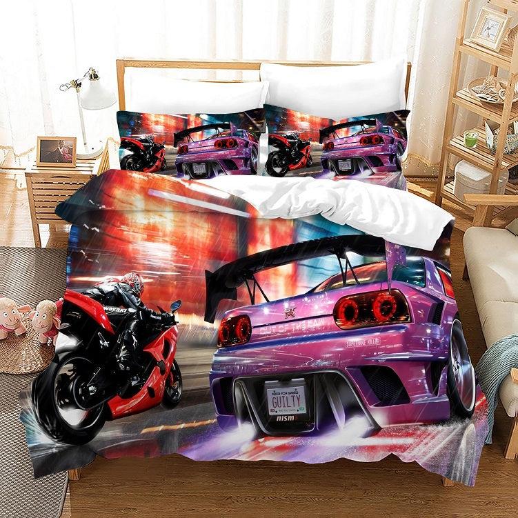 Need for Speed #18 Duvet Cover Quilt Cover Pillowcase Bedding Set Home Bedroom Decor
