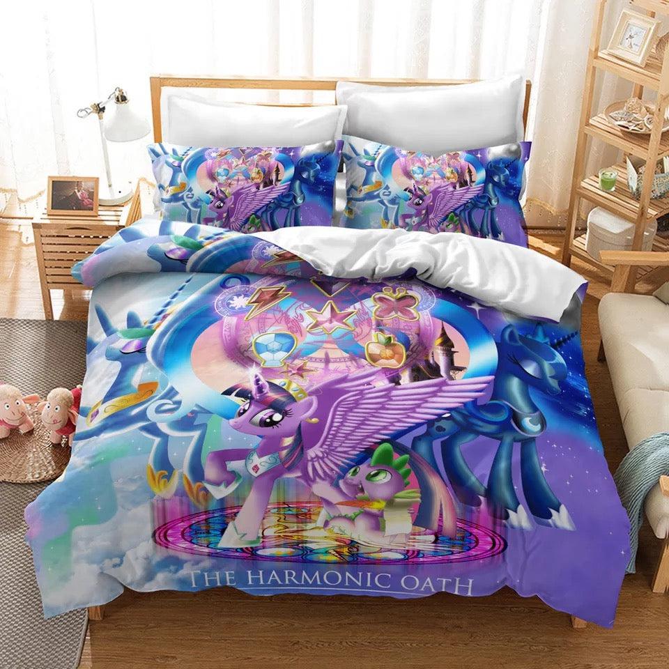 My Little Pony #21 Duvet Cover Quilt Cover Pillowcase Bedding Set Home Decor