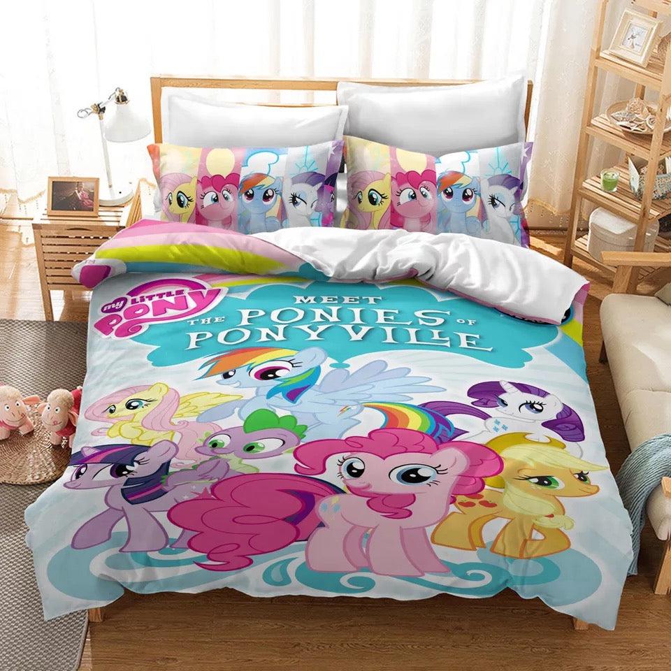 My Little Pony #31 Duvet Cover Quilt Cover Pillowcase Bedding Set Home Decor