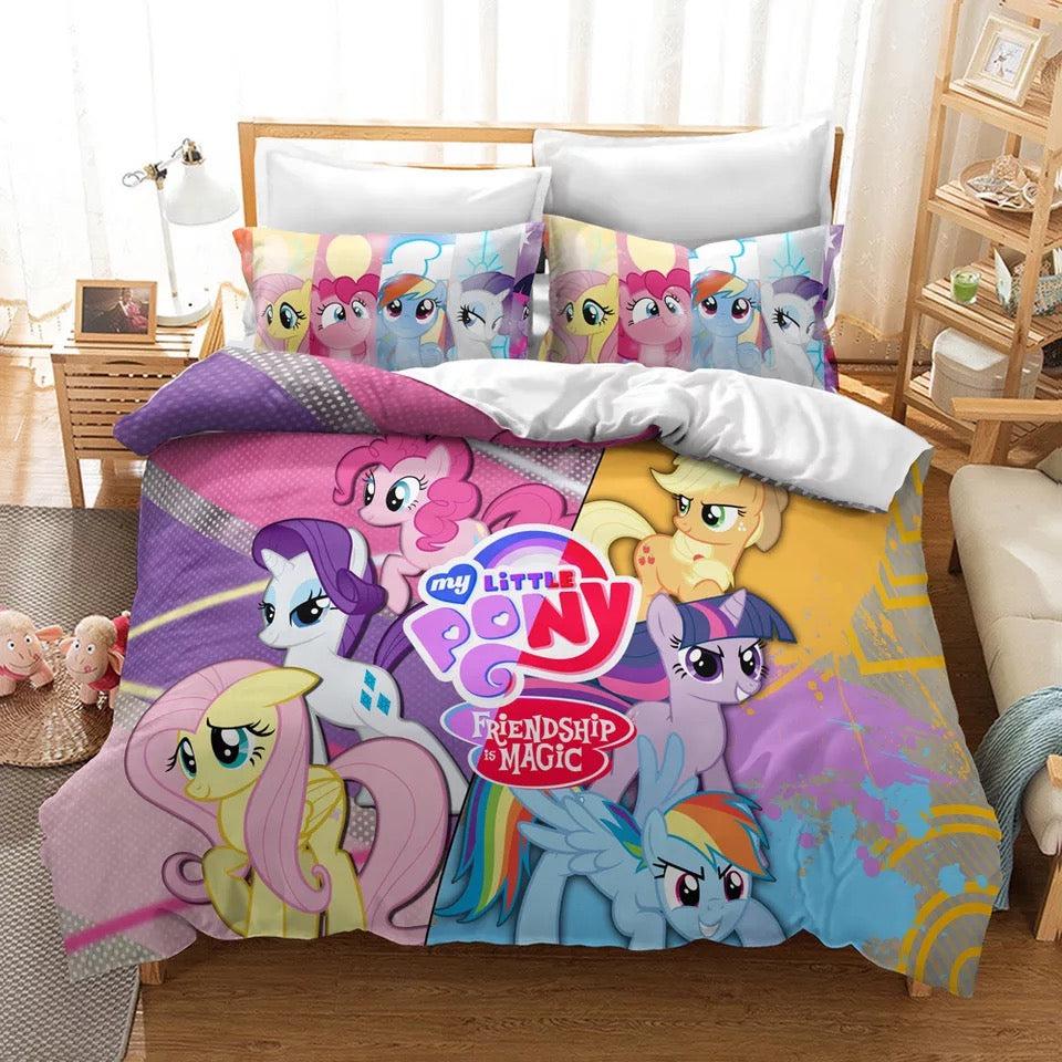 My Little Pony #27 Duvet Cover Quilt Cover Pillowcase Bedding Set Home Decor