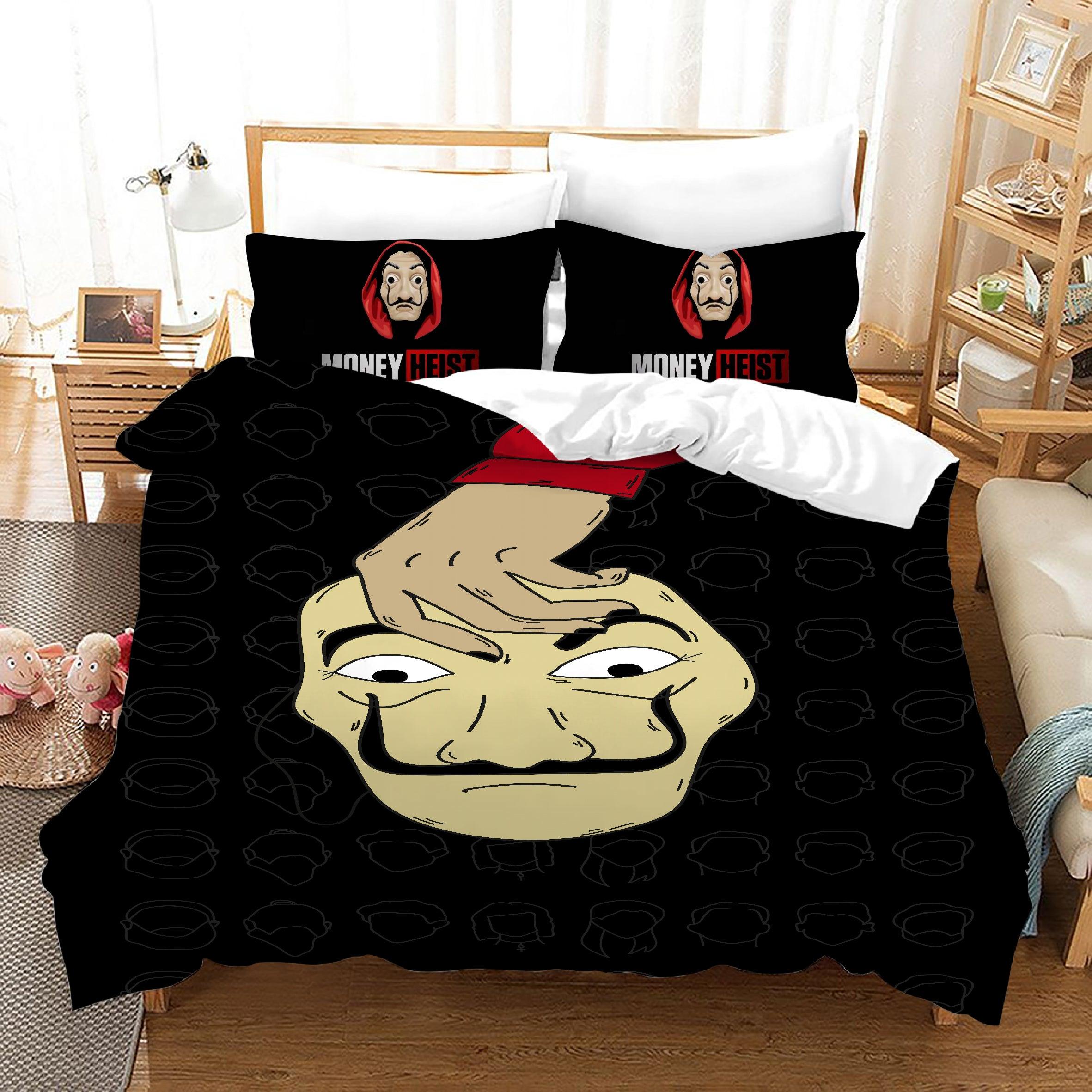 La casa de papel #20 Duvet Cover Quilt Cover Pillowcase Bedding Set Home Bedroom Decor