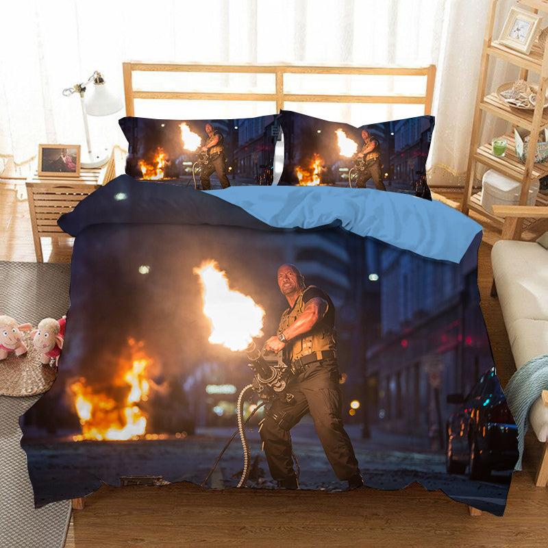 Fast & Furious #7 Duvet Cover Quilt Cover Pillowcase Bedding Set Home Bedroom Decor