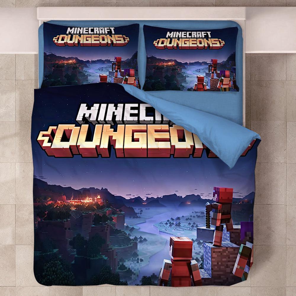 Minecraft #44 Duvet Cover Quilt Cover Pillowcase Bedding Set Home Decor