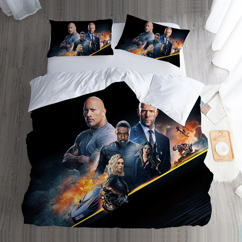 Fast & Furious #2 Duvet Cover Quilt Cover Pillowcase Bedding Set Home Bedroom Decor