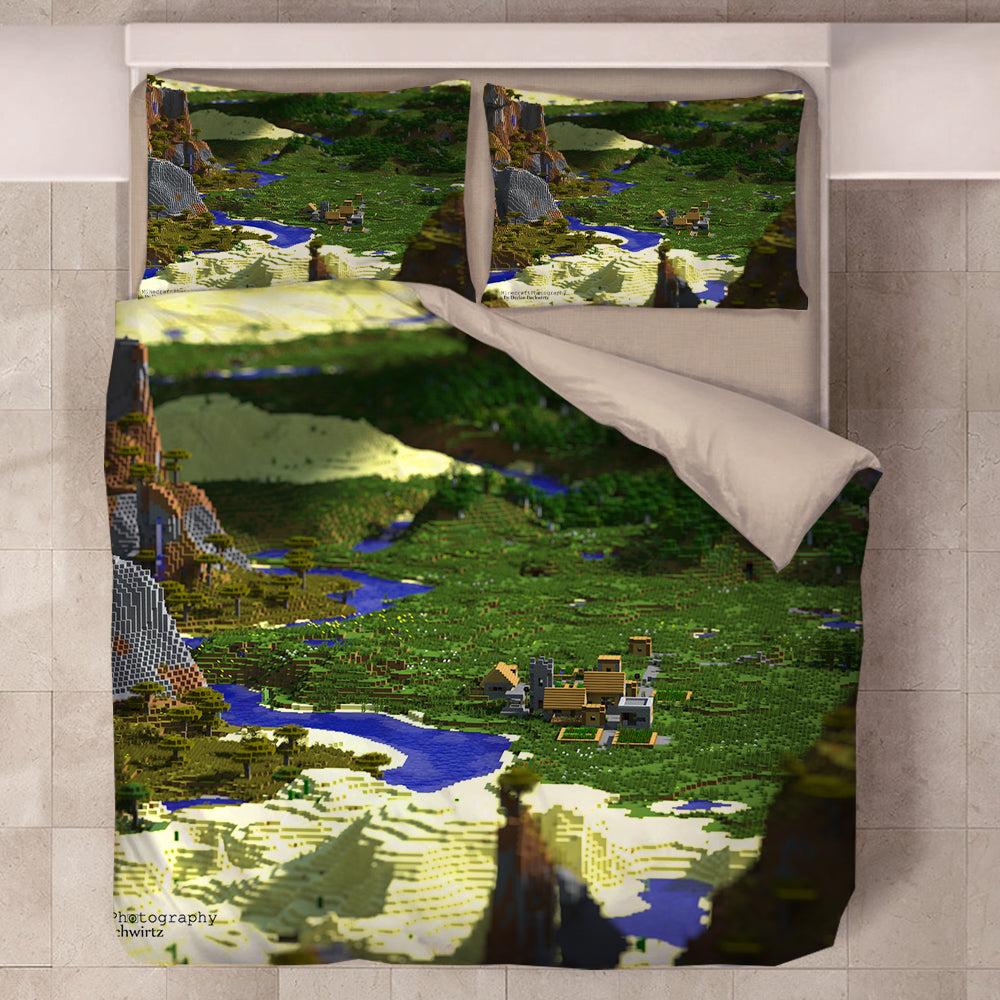 Minecraft #47 Duvet Cover Quilt Cover Pillowcase Bedding Set Home Decor