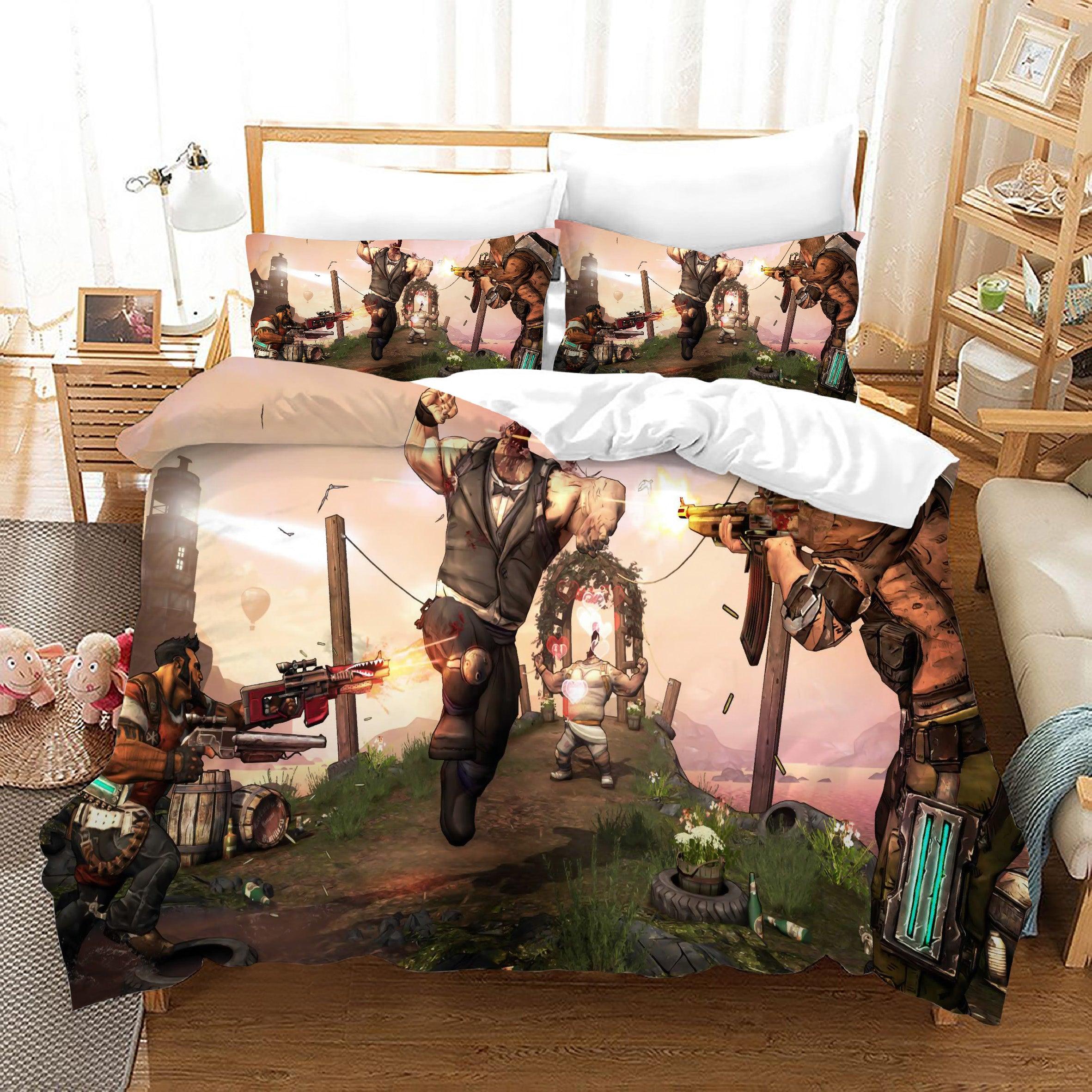 Borderlands #6 Duvet Cover Quilt Cover Pillowcase Bedding Set Home Bedroom Decor