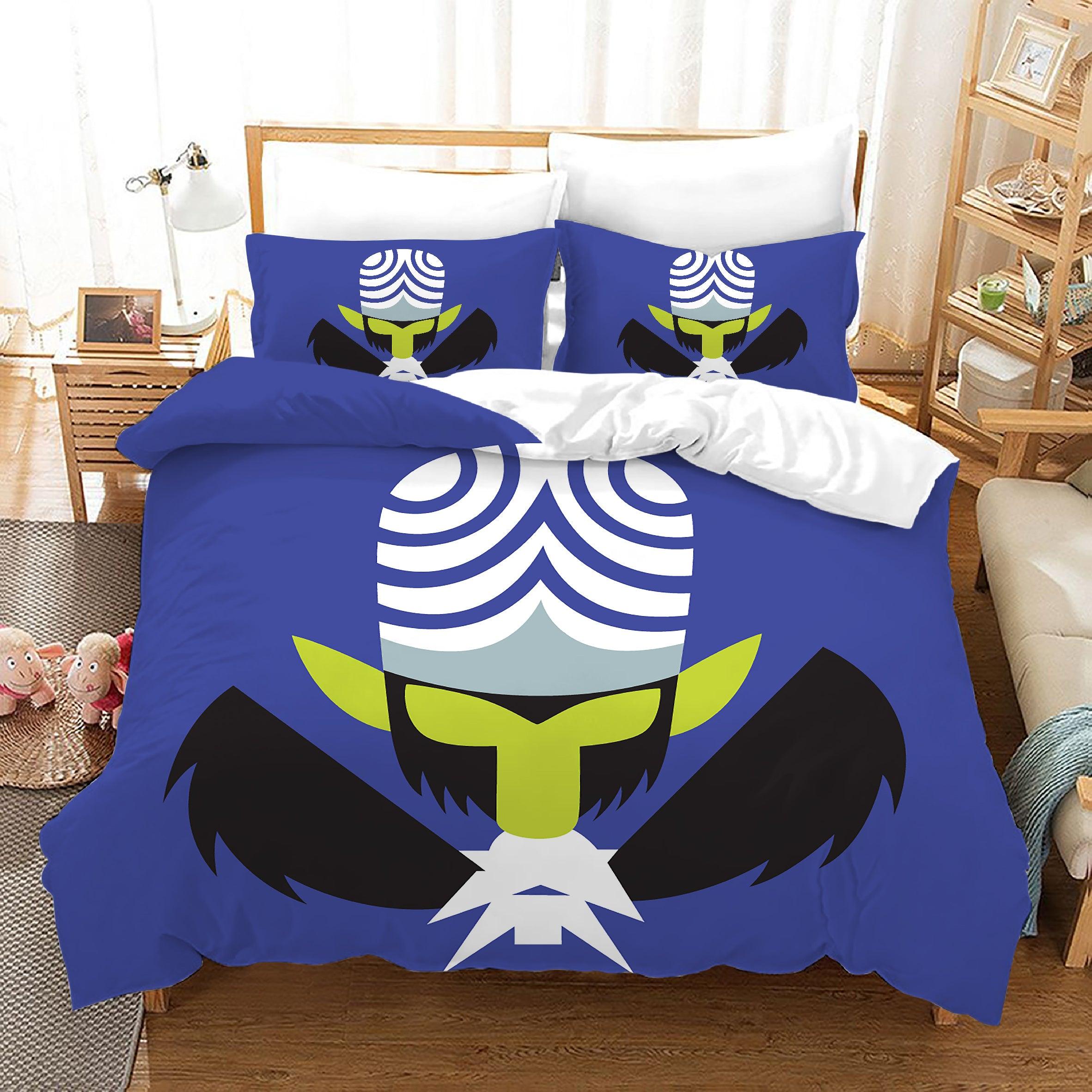 The Powerpuff Girls #9 Duvet Cover Quilt Cover Pillowcase Bedding Set Home Bedroom Decor