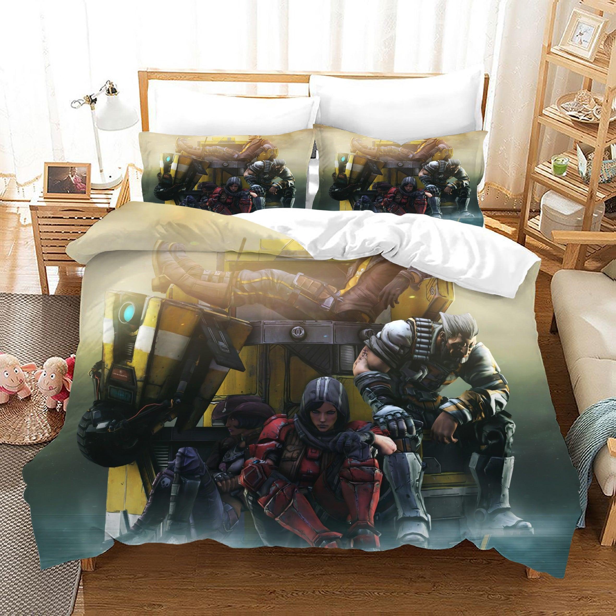 Borderlands #4 Duvet Cover Quilt Cover Pillowcase Bedding Set Home Bedroom Decor